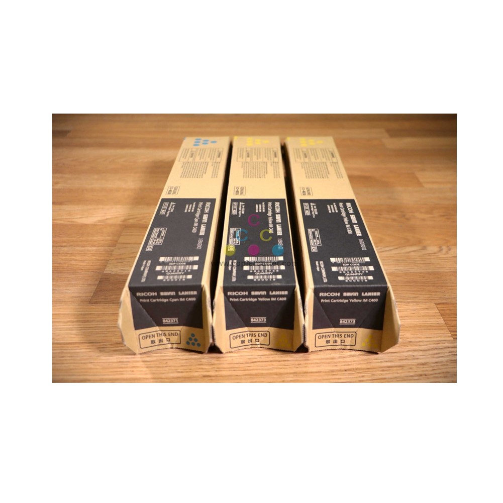 Cartucho de Tóner Ricoh Yellow IM C400F Alto Rendimiento 8000 Páginas
