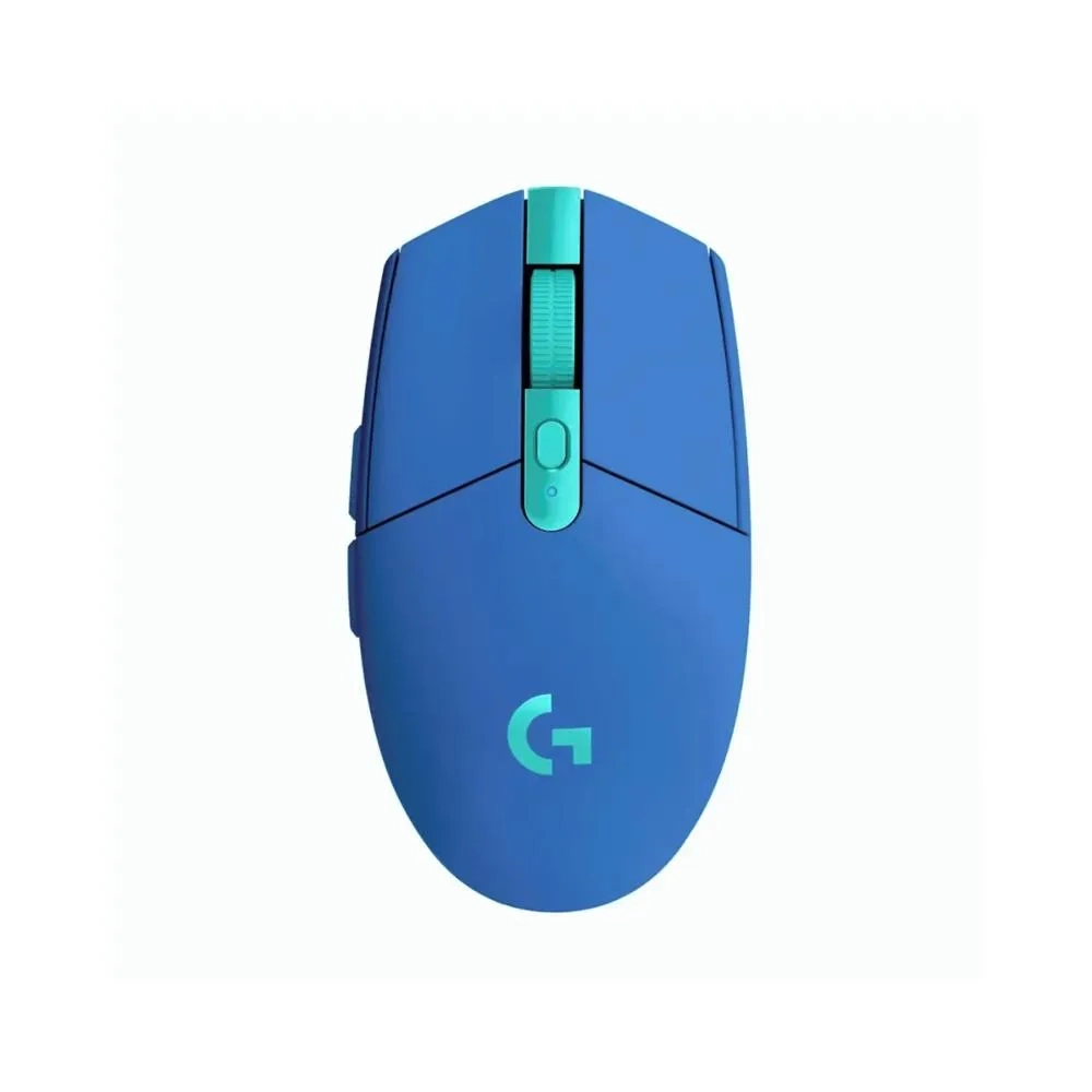 Ratón de juego Logitech G LIGHTSPEED G305 Travel - Radiofrecuencia - Óptico - 6 Botón(es) - Azul - Inalámbrico