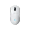 Ratón de juego Logitech G PRO 2 LIGHTSPEED - Radiofrecuencia - USB 2.0 - HERO 2 - 8 Botón(es) - 4 Programmable Button(s) - Blanco - Inalámbrico - 2.40GHz - Recargable - 32000 dpi - Simétrico - 1 Battery Supported