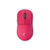 Ratón-de-juego-Logitech-G-PRO-X-SUPERLIGHT-2c-Tamaño-pequeño-Radiofrecuencia-USB-2.0-HERO-2-5-Botónes-Rosa-1 Mouse gamer Logitech G PRO X SUPERLIGHT 2c HERO 2 44000 dpi rosa