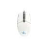Ratón de juego Logitech G203 - USB - 6 Botón(es) - Blanco - Cable - 8000 dpi