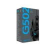 Ratón de juego Logitech G502 HERO - USB - Óptico - 11 Botón(es) - Negro - Cable - 16000 dpi