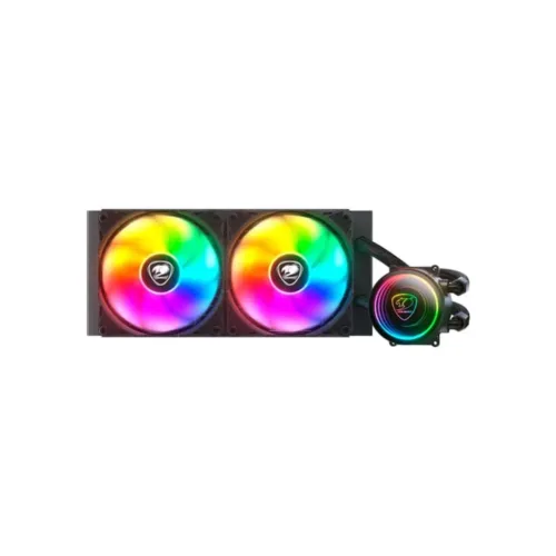 Refrigeración Líquida Coudar 360 RGB 3 Ventiladores Negra Pro