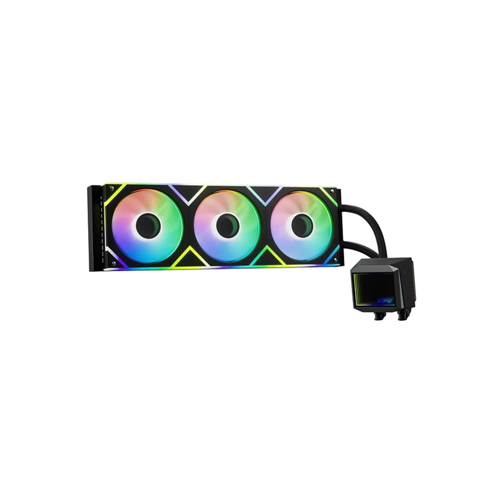 Refrigeracion liquida XPG Levante II 360 negra RGB alto rendimiento
