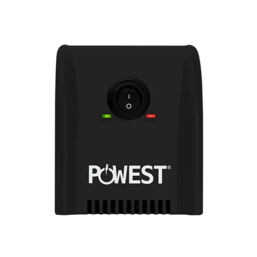 Regulador de Voltaje Powest 2200VA 8 Tomas Protección Total