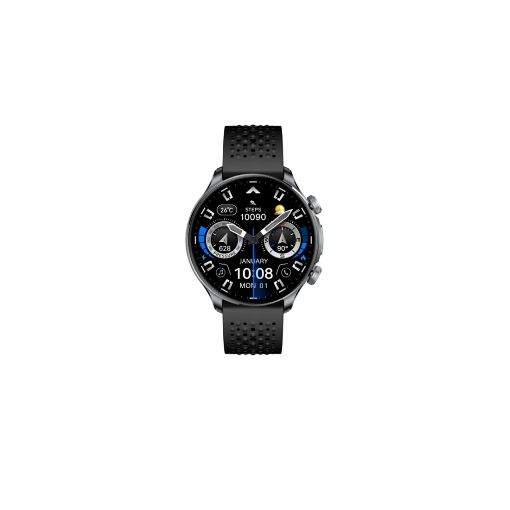 Reloj inteligente Esenses SW-TITANIUM-NEGRO-GPS AMOLED 1.60 pulgadas
