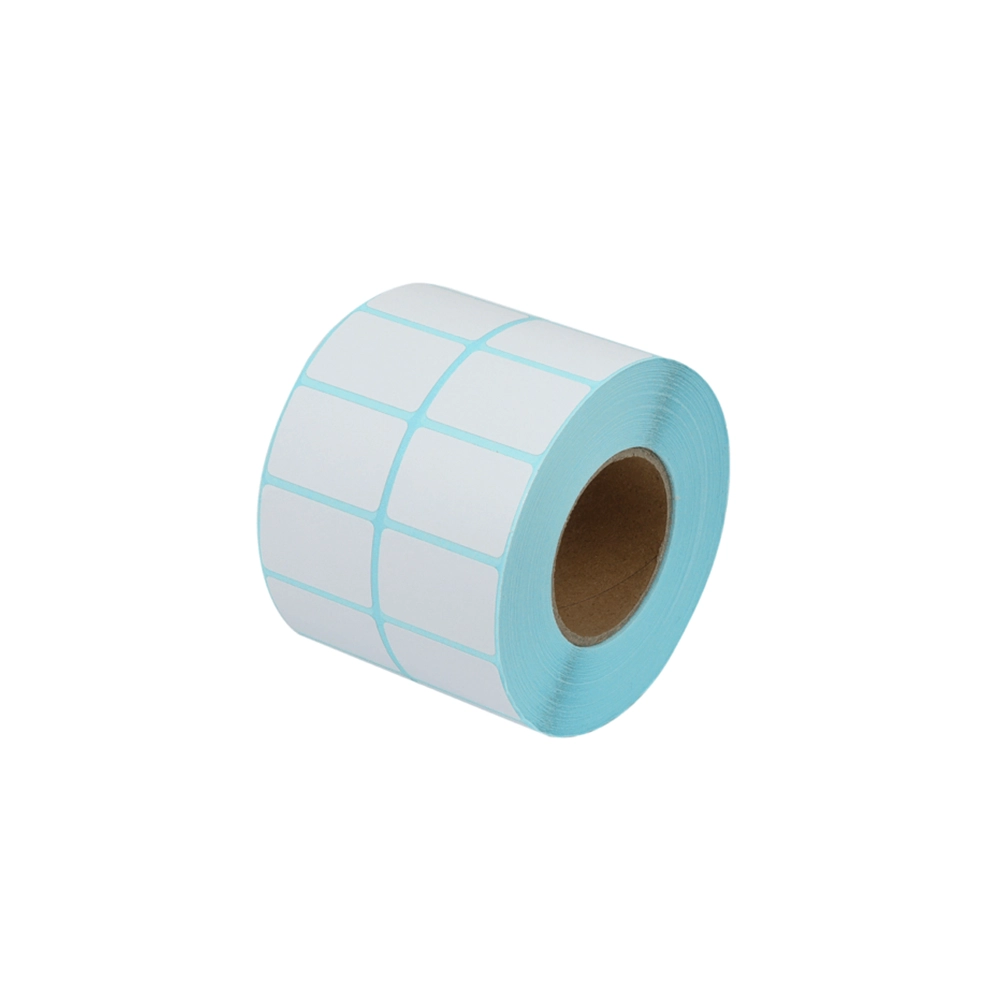Rollo de Etiquetas 50x40mm Dos Columnas 2000 Unidades Térmico