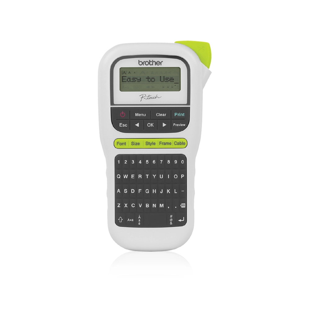 Rotuladora Brother PTH110 Portátil Etiquetas Duraderas Blanco Compacta