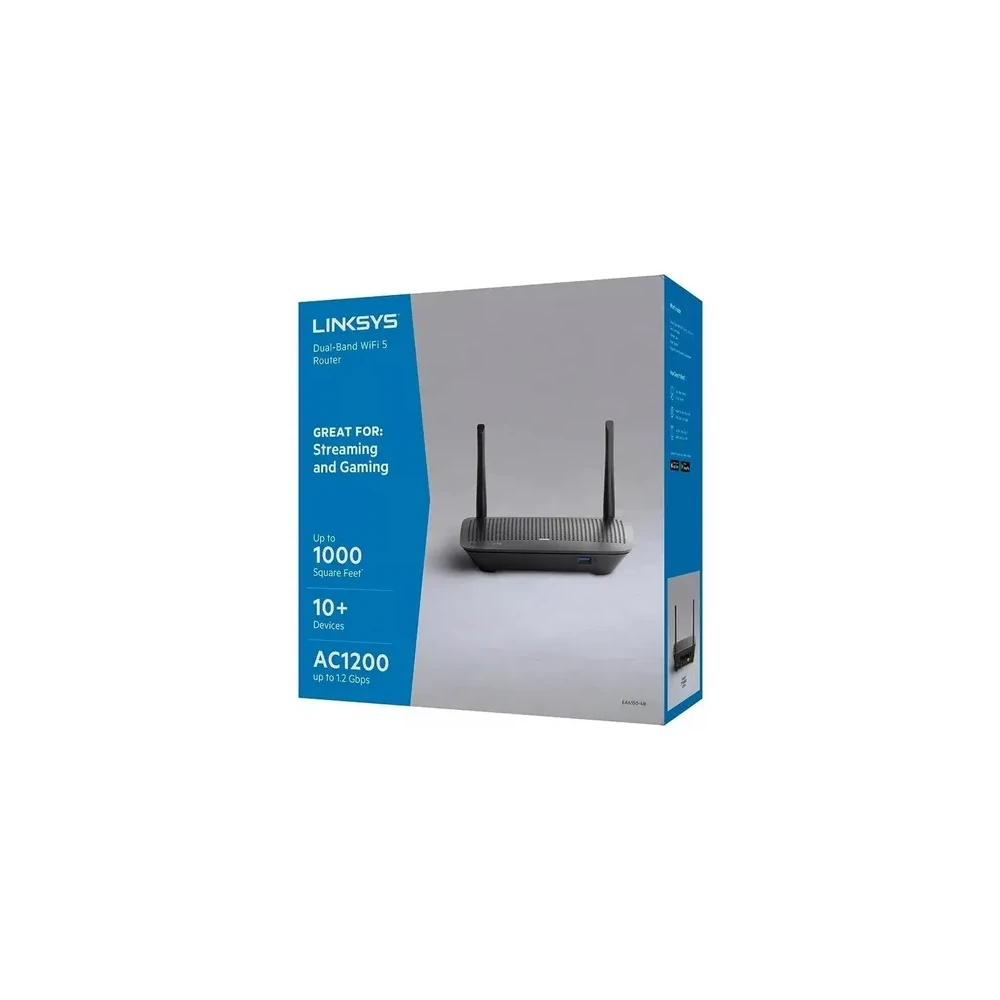 Router Linksys AC1200 EA6350-4B Doble Banda 4 Puertos Giga