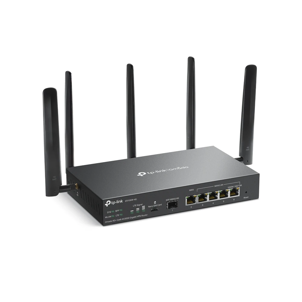 Router TP-Link Omada ER706W AX3000 WiFi 6 VPN gigabit