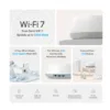 Router malla TP-Link Deco BE3600 Wi-Fi 7 alto rendimiento 2p