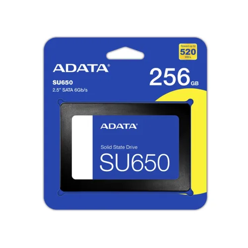Disco Sólido ADATA SU650 256GB 2.5'' Interno para PC y Portátil Rápido