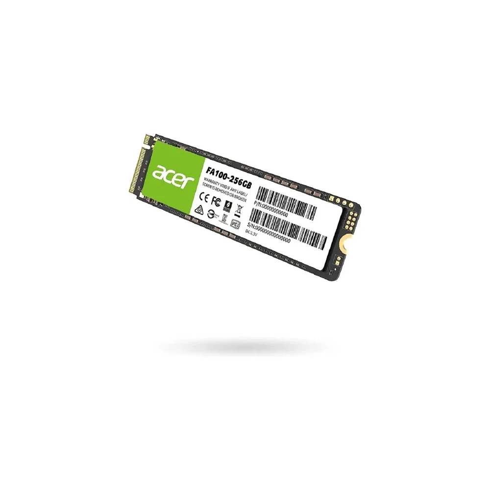SSD Acer FA100 256GB M.2 NVMe PCIe Gen3 x4 3300MB/s