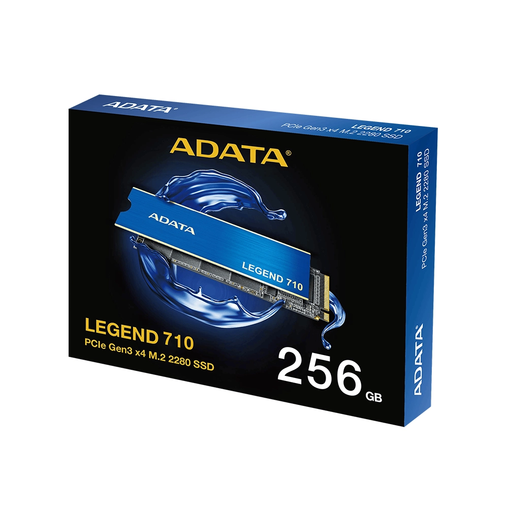 SSD M.2 Adata LEGEND 710 256GB PCIe 3.0 NVMe eficiente 2280 disipador
