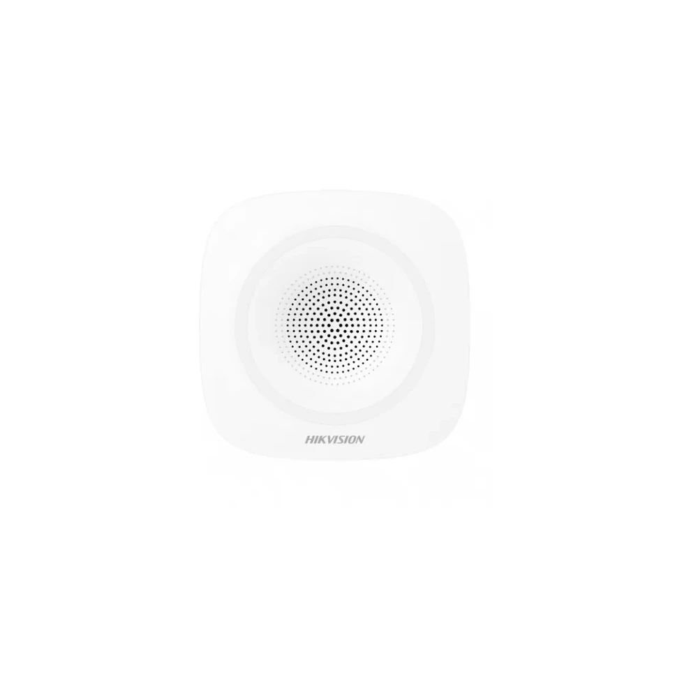 Sirena Inalámbrica Interior DS-PSG-WI-433 Hikvision 110dB Seguridad