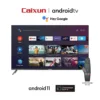 Smart TV Caixun 50 Pulgadas 4K UHD Google TV Dolby Audio HDR10