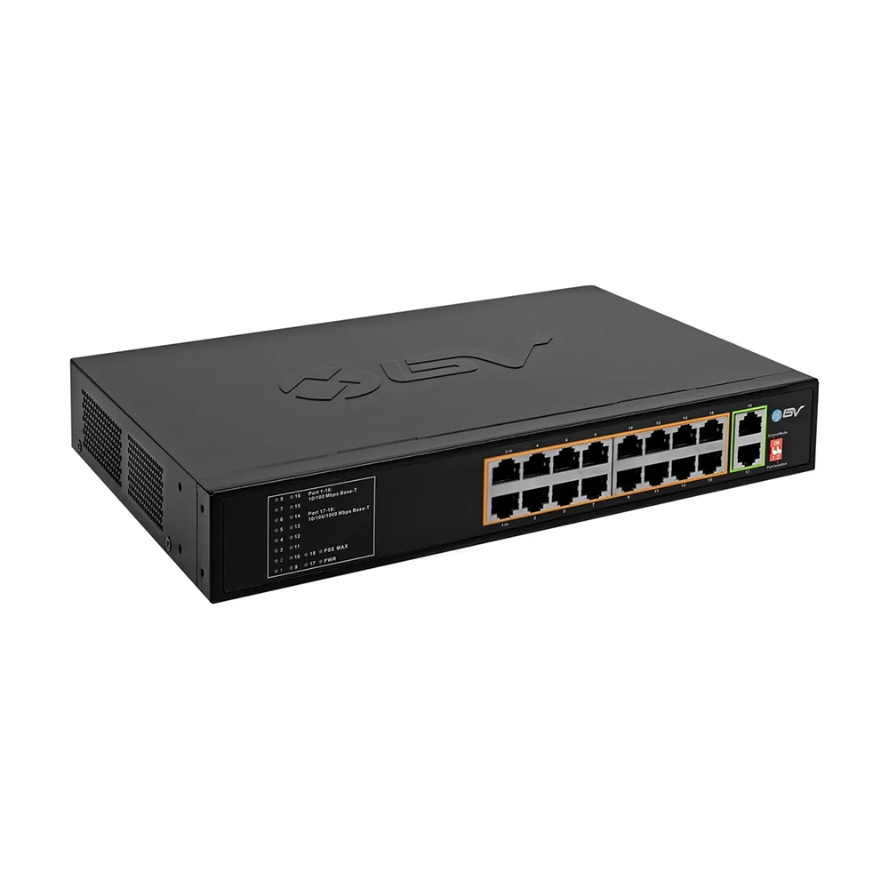Switch 16 Puertos LYNX 10/100/1000 No Administrable Gigabit Pro