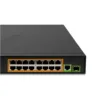 Switch 16 Puertos LYNX 10/100/1000 No Administrable Gigabit Pro