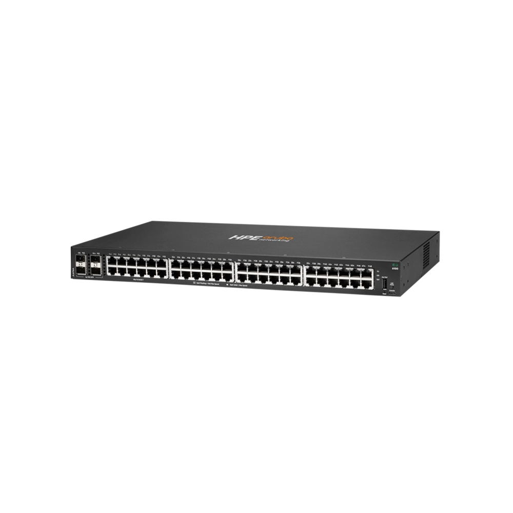 Switch Aruba 6100 48G 4SFP+ gestión avanzada enterprise