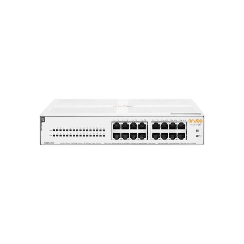 Switch Aruba Instant On 1430 16 Puertos Gigabit No Administrable