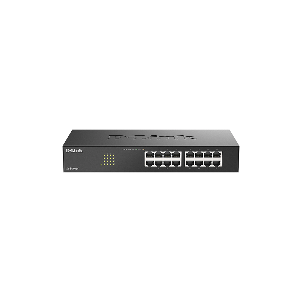 Switch D-Link DES-1016C 16 puertos Fast Ethernet plug and play