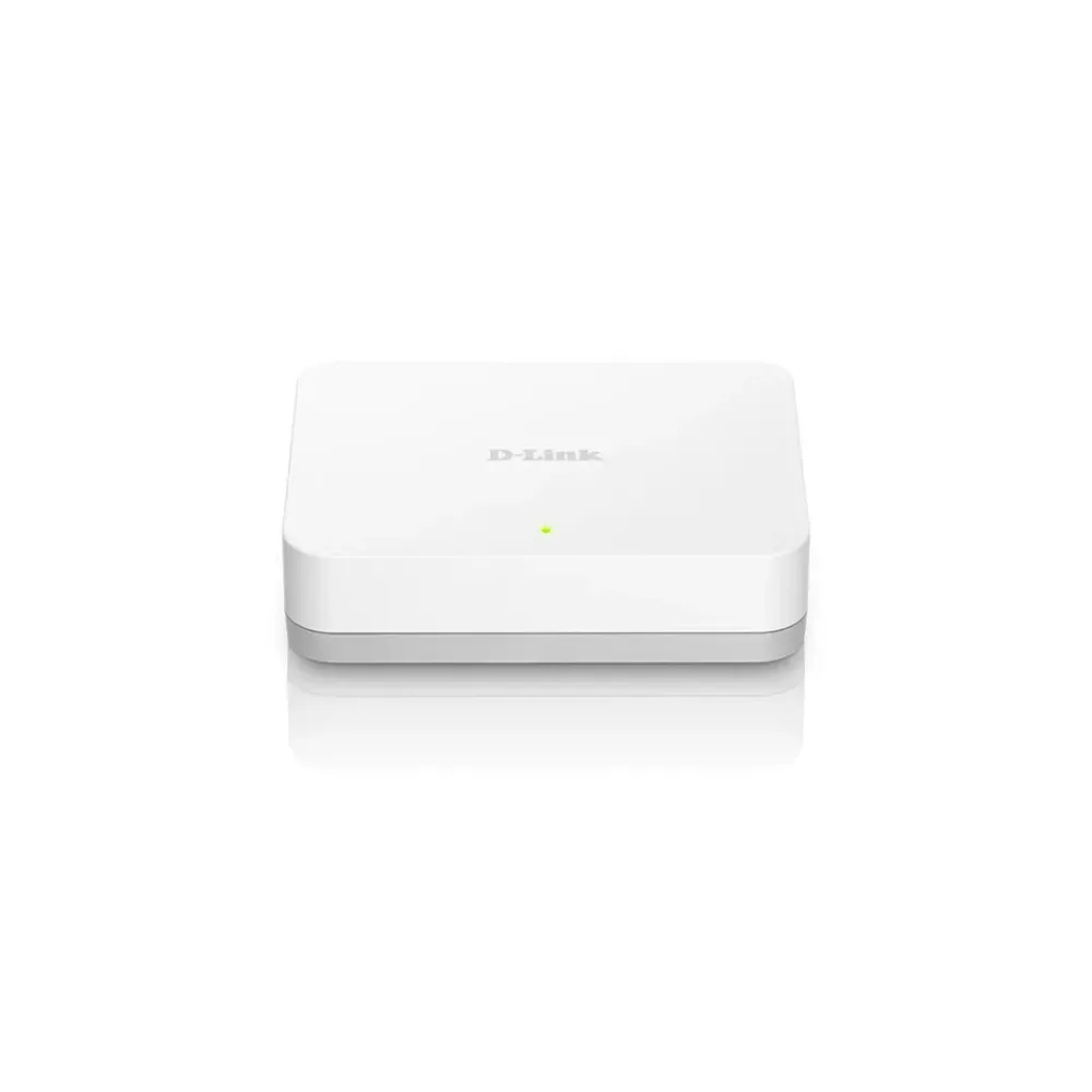 Switch D-Link DGS-1005A 5 puertos gigabit sobremesa silencioso