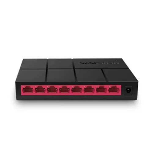 Switch 5 Puertos Hikvision 10/100 Mbps Compacto Estable
