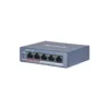 Switch PoE 4 Puertos Hikvision DS-3E0105P-E/M Transmisión 300m