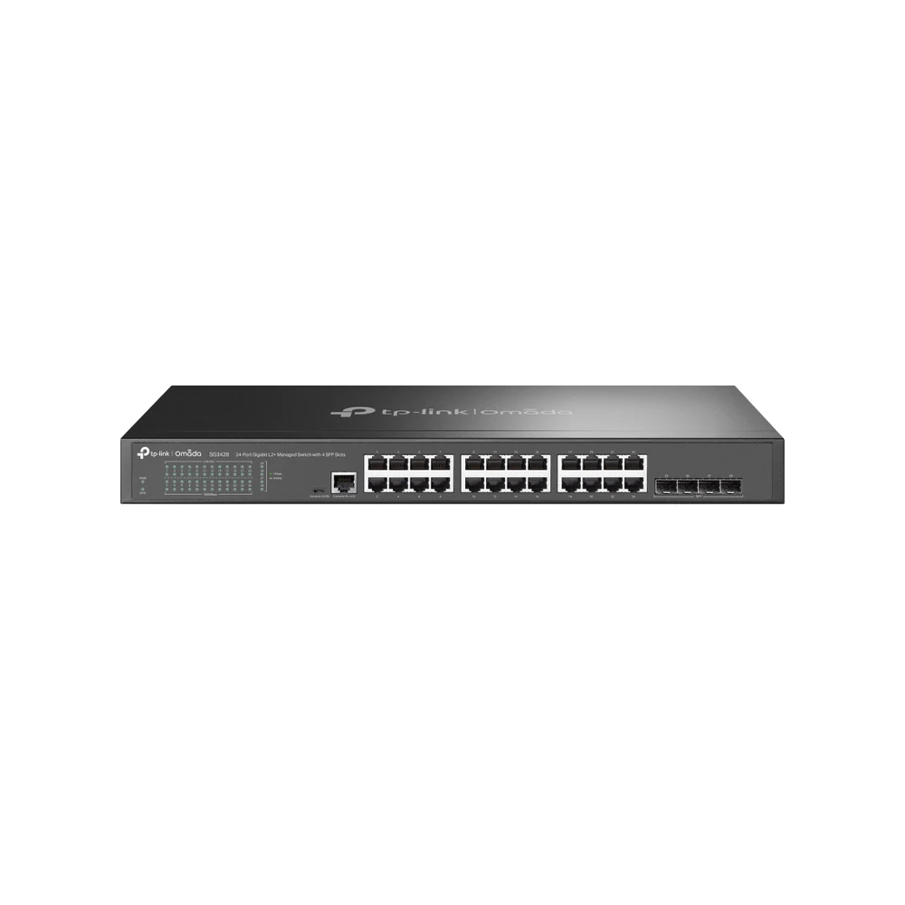 Switch TP-Link TL-SG3428 24 puertos gigabit L2 con 4 SFP