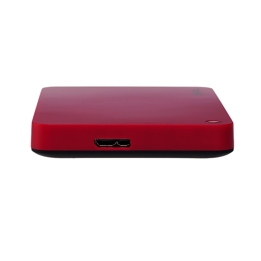 Disco duro portátil Toshiba Canvio Advance 4TB USB 3.0 rojo