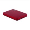 Disco duro portátil Toshiba Canvio Advance 4TB USB 3.0 rojo
