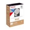 Disco Duro Interno Toshiba N300 12TB Alto Rendimiento NAS 7200RPM