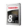 Disco Duro Interno Toshiba N300 8TB Rendimiento NAS 7200RPM 256MB Caché