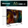 TV Hisense 50A6SG 50 pulgadas 4K Google TV 60Hz HDR