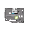 Cinta Laminada Brother TZe231 12mm x 8m Negro sobre Blanco Resistente
