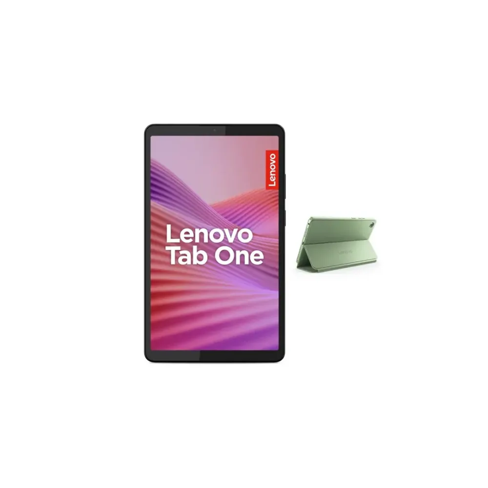 Tablet Lenovo Tab One ZAF00124CO 8.7" 4GB 128GB verde con folio