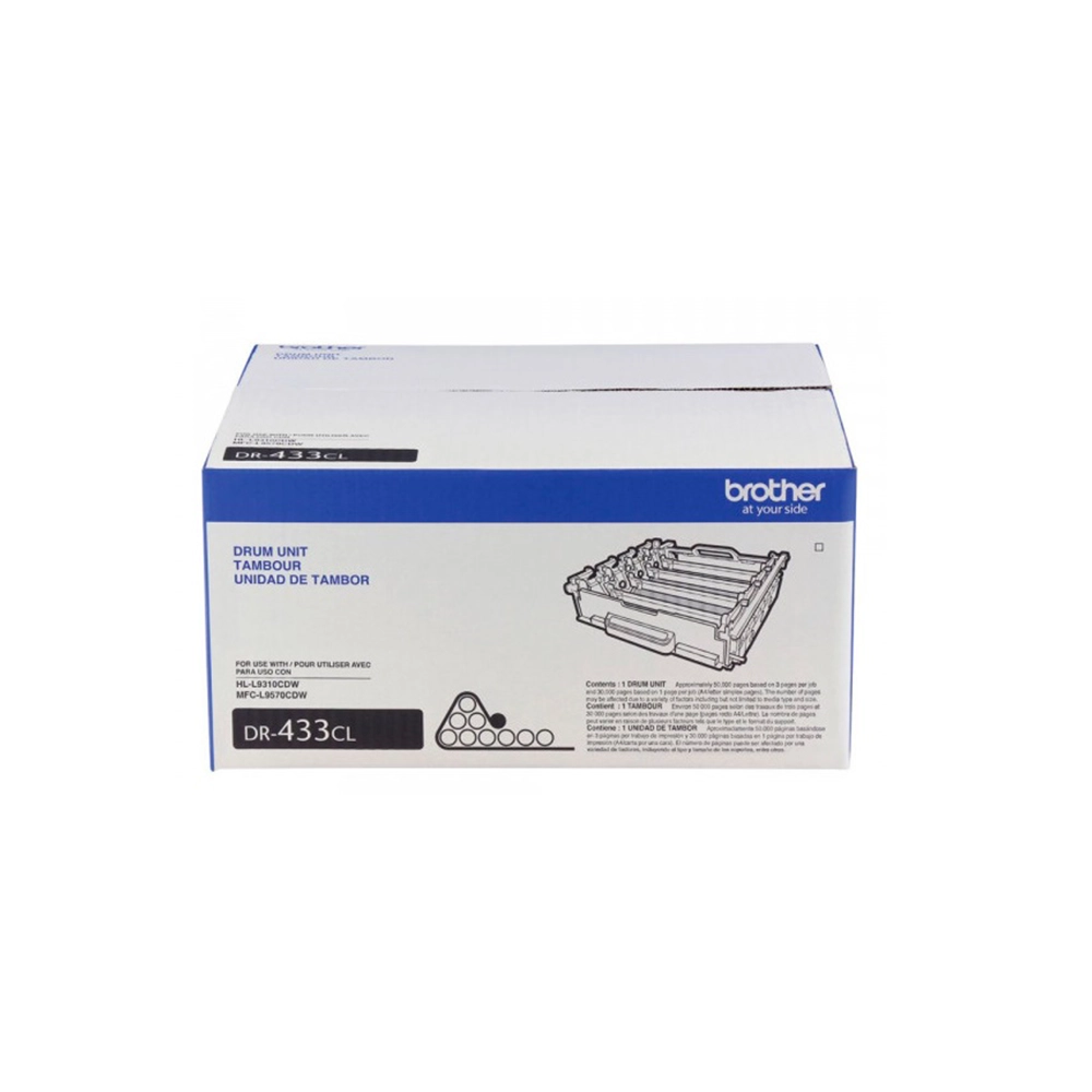 Tambor Brother DR433CL para impresora laser 50000 paginas