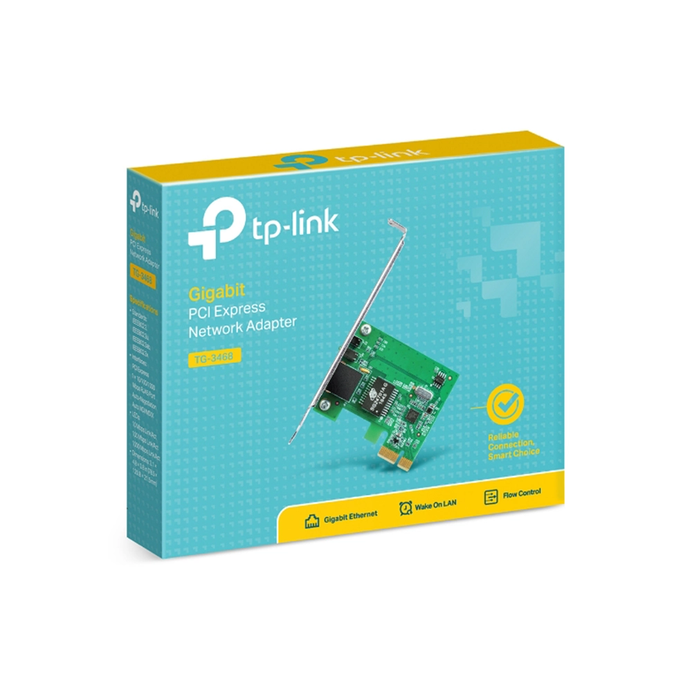 Tarjeta PCI Express Gigabit TG-3468 TP-Link Red 10/100/1000Mbps