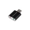 Tarjeta de Sonido USB 7.1 Plug & Play Sonido Envolvente Control