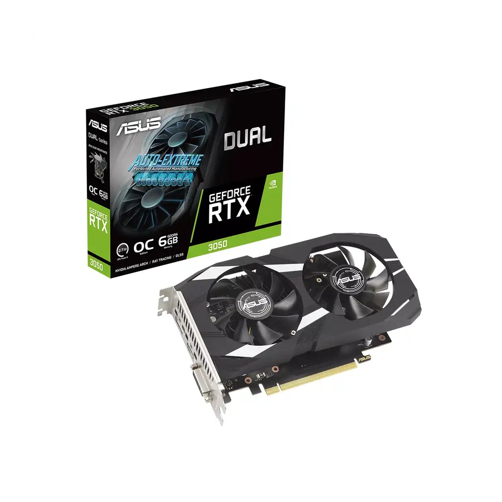 Tarjeta grafica NVIDIA GeForce RTX 3050 6GB GDDR6 Full HD