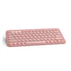 Teclado Bluetooth Logitech K380 Rosado Compacto Multidispositivo