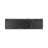 Teclado Genius SlimStar 126 USB Resistente Antisalpicaduras