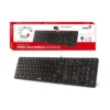 Teclado Genius SlimStar 126 USB Resistente Antisalpicaduras