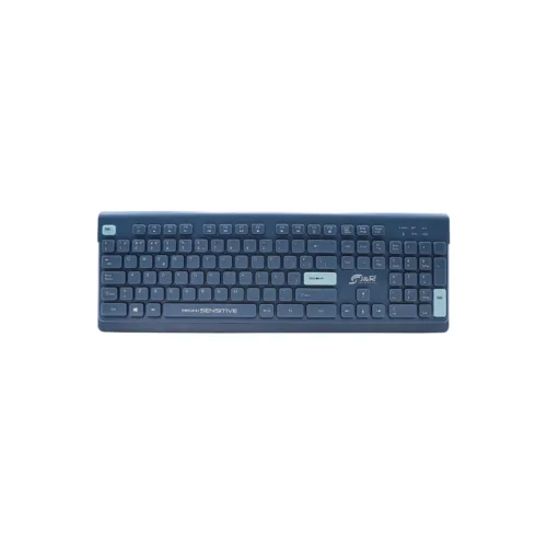 Combo teclado y mouse Jaltech ergonómico inalámbrico office