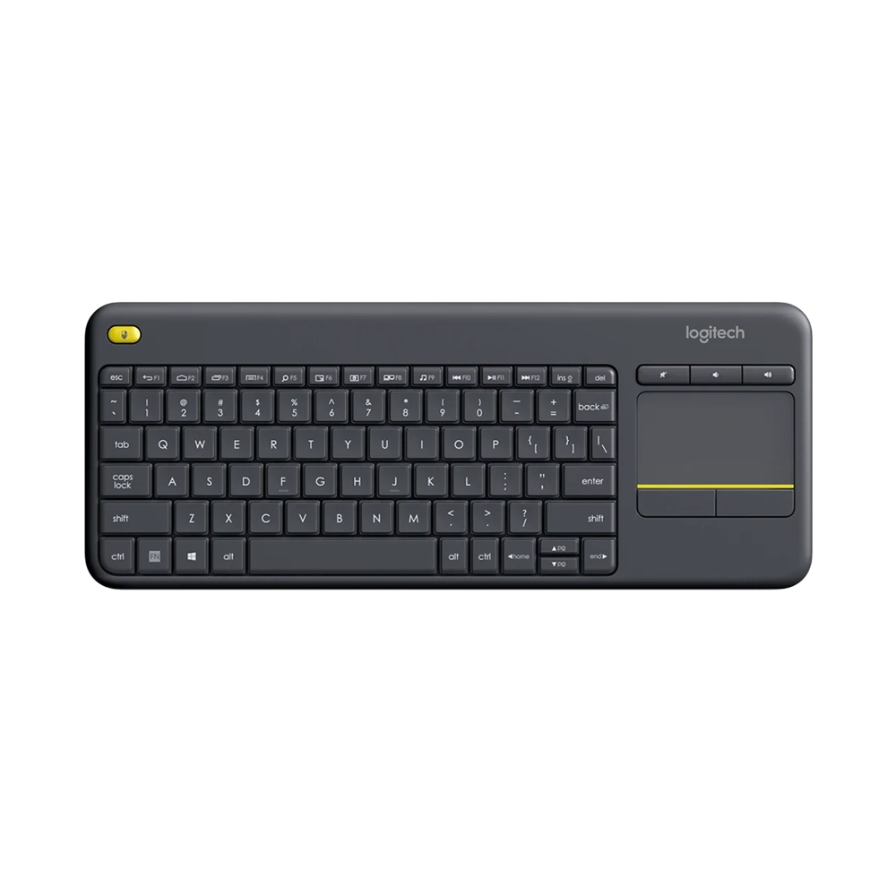 Teclado Inalámbrico Logitech K400 Plus Touchpad Latino Comodidad Total