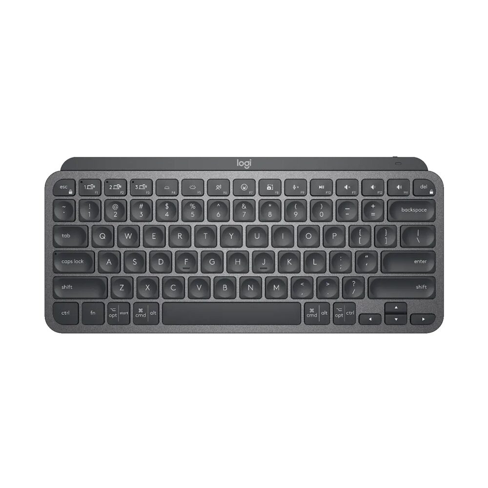 Teclado Logitech MX Keys Mini Graphite LAT Compacto Inalámbrico Premium