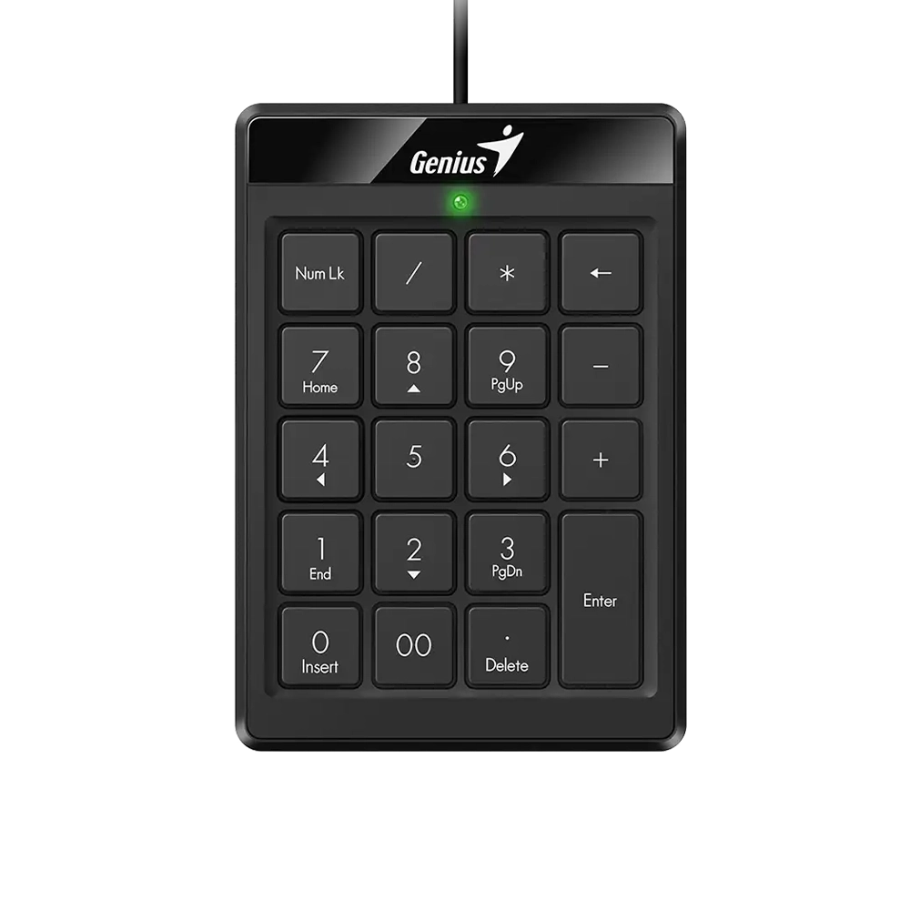 Teclado Numérico Genius Numpad110 Alámbrico Compacto Plug & Play