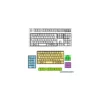 Teclado Slim USB Ultra Delgado Antiderrame Silencioso