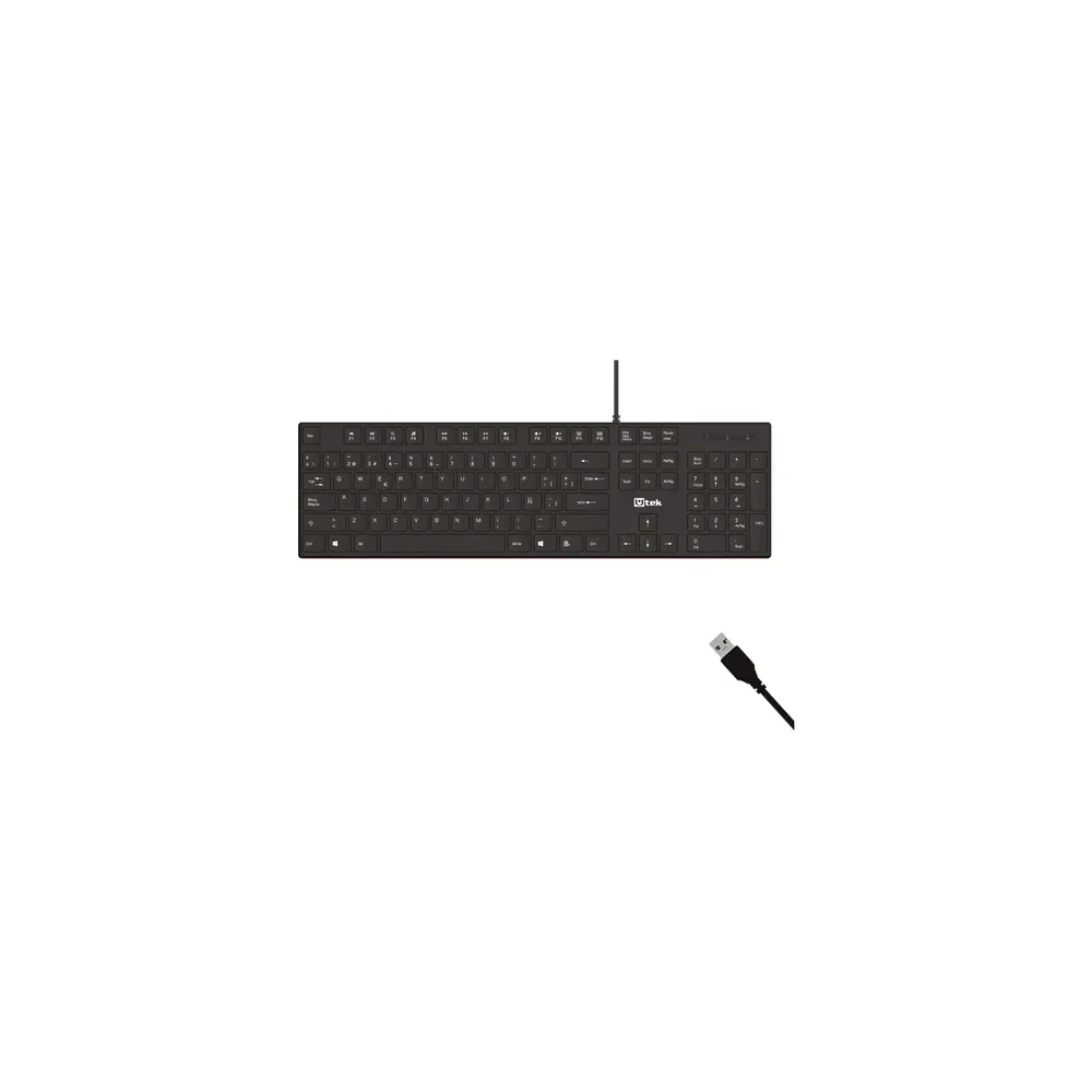 Teclado USB Basik Tech Laminado Plug And Play Compatible Universal