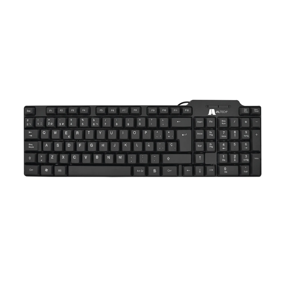 Teclado USB Forza Jaltech Español Tecla Ñ Numérico Oficina